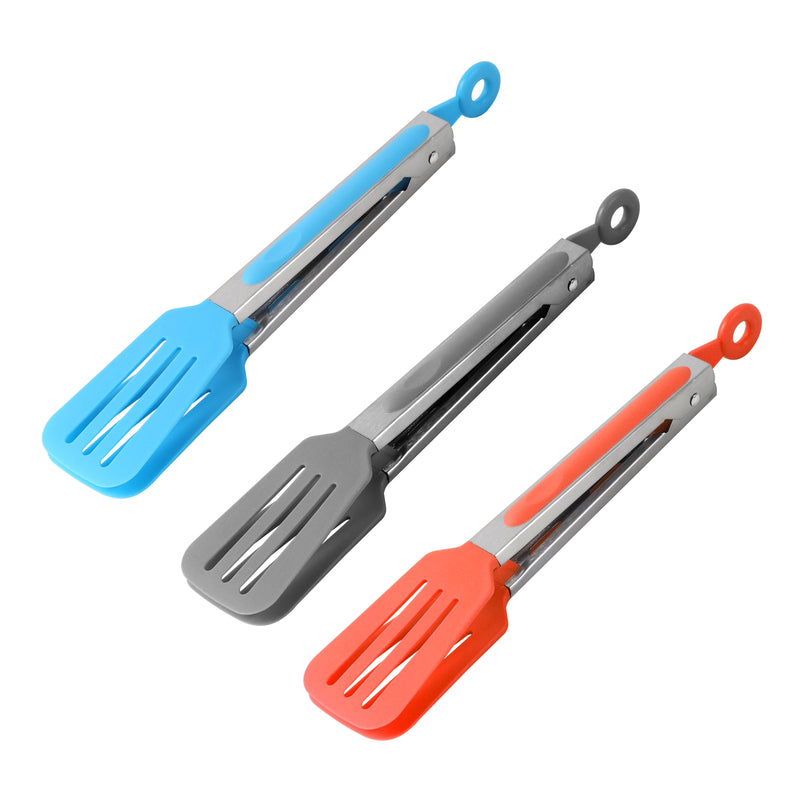 Stainless Steel Silicone Head Cooking Spatula Turner Kitchen Tool Gadget  27.5*3*3.8 cm  (Ctn Box 288 units)