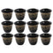 Ceramic Coffee Cawa Shafee Cup Set of 12 Pcs Abstract Design 6.5*5 cm 75 ml (Ctn Box 24 units)
