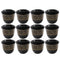 Ceramic Coffee Cawa Shafee Cup Set of 12 Pcs Abstract Design 6.5*5 cm 75 ml (Ctn Box 24 units)