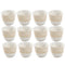 Ceramic Coffee Cawa Shafee Cup Set of 12 Pcs Abstract Design 6.5*5 cm 75 ml (Ctn Box 24 units)