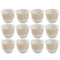Ceramic Coffee Cawa Shafee Cup Set of 12 Pcs Abstract Design 6.5*5 cm 75 ml (Ctn Box 24 units)