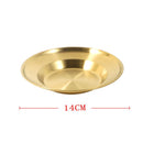 Gold Plated Stainless Steel Salad Bowl Serving Bowl Mixing Bowl 14 cm (Ctn Box 300 units)