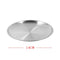 Silver Stainless Steel Serving Dish Plate Round Tray 14 cm
