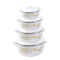 Plastic Vacuum Insulated Hot Pot Food Warmer Set of 4 Pcs 16/20/24/28 cm (Ctn Box 8 units)