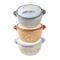 Plastic Vacuum Insulated Hot Pot Food Warmer Set of 4 Pcs 16/20/24/28 cm (Ctn Box 8 units)