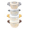 Plastic Vacuum Insulated Hot Pot Food Warmer Set of 4 Pcs 16/20/24/28 cm (Ctn Box 6 units)