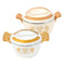 Plastic Vacuum Insulated Hot Pot Food Warmer Set of 4 Pcs 0.5L/1L/2L/4L (Ctn Box 8 units)