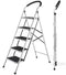 Kitchen Ladder Folding 5 Step Stool with Wide Anti-Slip Pedal (Ctn Box 4 units)