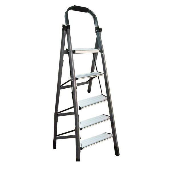 Folding Ladder 5 Tier Stool Portable Non-slip Home Kitchen Step Stool (Ctn Box 6 units)