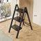 Folding Ladder 3 Tier Stool Portable Non-slip Home Kitchen Step Stool (Ctn Box 4 units)