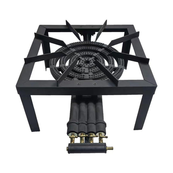 Cast Iron Gas Stove with 3 rings Gas Burner 39.5*39.5*33 cm (Ctn Box 2 units)