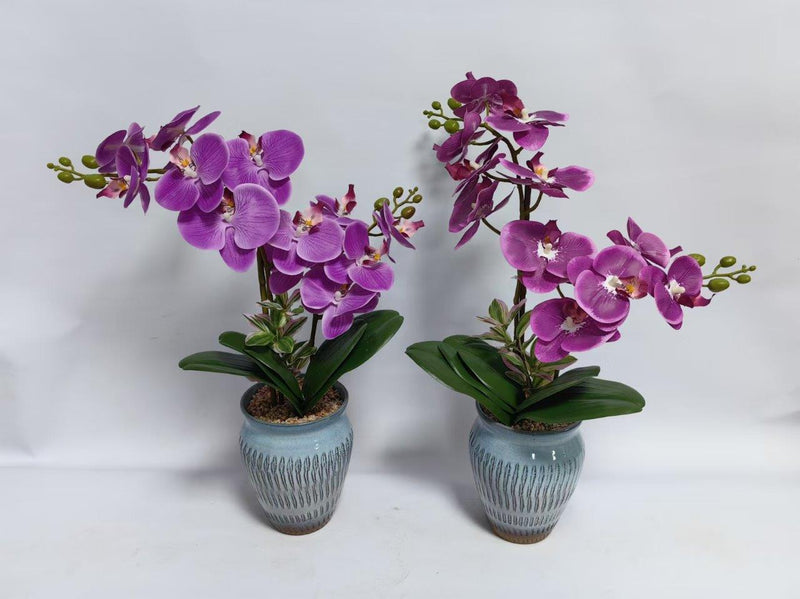 Realistic Touch Artificial Plant Flower Pot Home Interior Deco (Ctn Box 24 units)