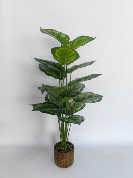 Realistic Touch Artificial Plant Flower Pot Home Interior Deco (Ctn Box 6 units)
