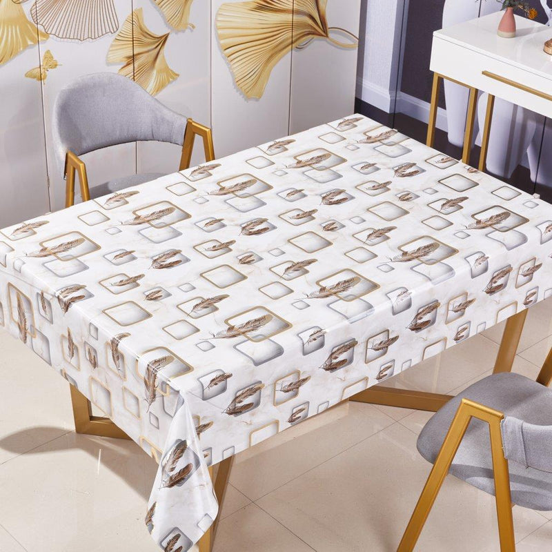 Premium Abstract Design PVC Table Cloth Table Cover Protector 1.37*20 m (Ctn Box 40 units)