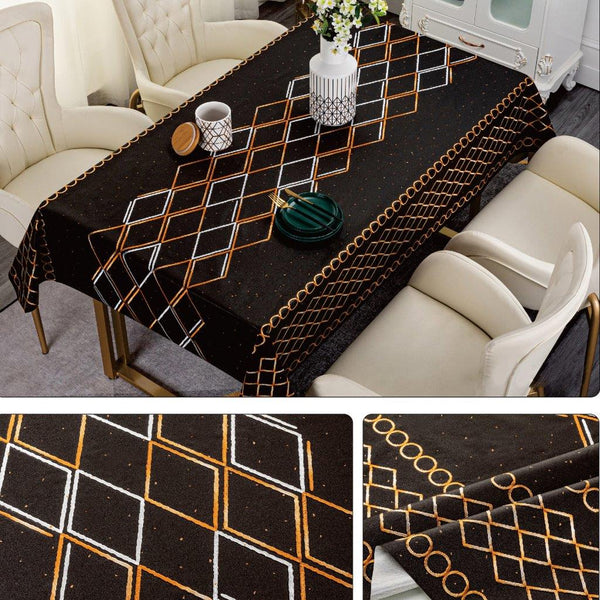 Premium Abstract Design PVC Table Cloth Table Cover Protector 1.37*20 m (Ctn Box 40 units)