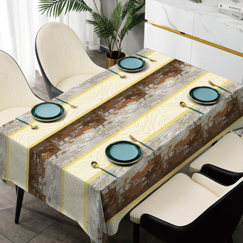 Premium Abstract Design PVC Table Cloth Table Cover Protector 1.37*20 m (Ctn Box 40 units)