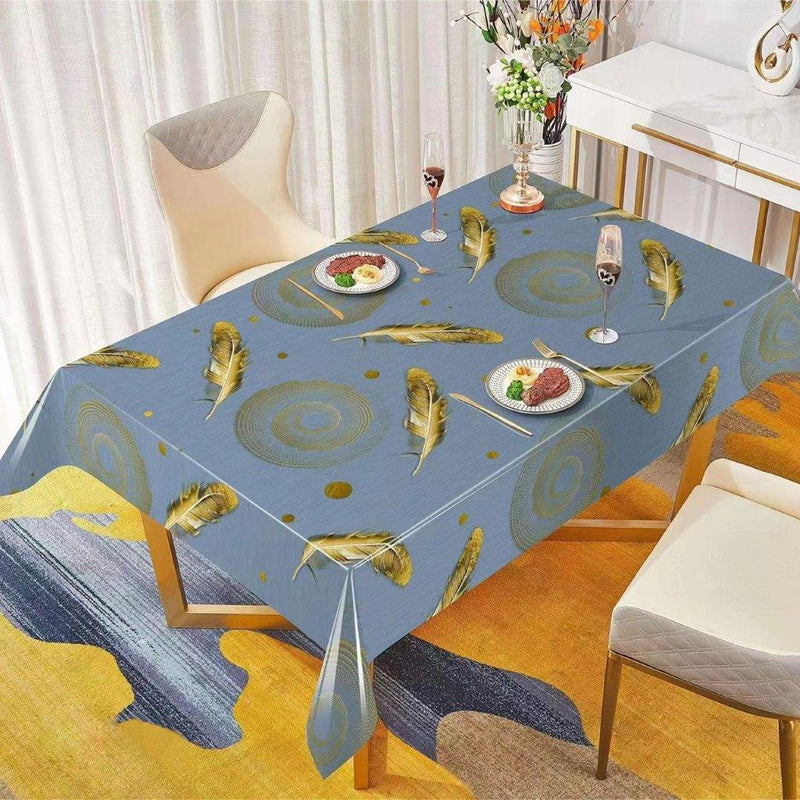 Premium Abstract Design PVC Table Cloth Table Cover Protector 1.37*20 m (Ctn Box 40 units)