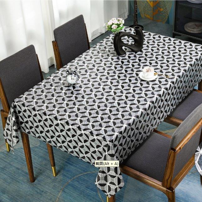 Premium Abstract Design PVC Table Cloth Table Cover Protector 1.37*20 m (Ctn Box 40 units)
