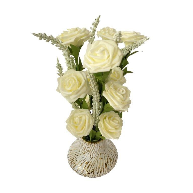 Realistic Touch Artificial Plant Flower Pot Home Interior Deco 42 cm (Ctn Box 32 units)