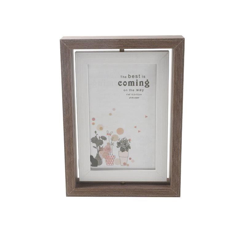 Home Decor Elegant Desktop Square Photo Frame 5*7inch  (Ctn Box 36 units)