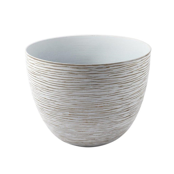 Plastic Gold Plant Caddy Flower Pot Planter 30*23 cm (Ctn Box 24 units)