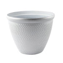 Plastic Silver Plant Caddy Flower Pot Planter 35.5*29 cm (Ctn Box 25 units)