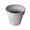 Plastic White Plant Caddy Flower Pot Planter 28*26 cm (Ctn Box 30 units)