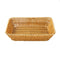 Handmade Wicker Basket Rattan Fruit Basket 28*20.5*7  (Ctn Box 48 units)