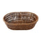 Handmade Wicker Basket Rattan Fruit Basket 28.5*20*8  (Ctn Box 48 units)