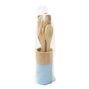 Bamboo Utensils Non Stick Spatula Set of 4 Pcs   (Ctn Box 100 units)