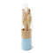 Bamboo Utensils Non Stick Spatula Set of 4 Pcs   (Ctn Box 100 units)