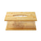 Premium Quality Abstract Design Bamboo Rectangular Tissue Box Napkin Holder 23*14*19 cm (Ctn Box 48 units)