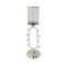 Elegant Glass Craft Metal Candleholder Wedding Table Centrepiece 45 cm (Ctn Box 12 units)