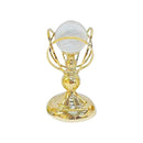 Elegant Metal Craft Glass Sphere Wedding Table Centrepiece 13*24 cm (Ctn Box 12 units)