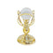Elegant Metal Craft Glass Sphere Wedding Table Centrepiece 13*24 cm (Ctn Box 12 units)