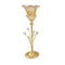 Elegant Glass Craft Metal Candleholder Wedding Table Centrepiece 14*44 cm (Ctn Box 12 units)