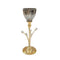 Elegant Glass Craft Metal Candleholder Wedding Table Centrepiece 13*38 cm (Ctn Box 12 units)