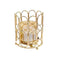 Elegant Glass Craft Metal Candleholder Wedding Table Centrepiece 14*18 cm (Ctn Box 12 units)