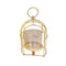 Elegant Glass Craft Metal Candleholder Wedding Table Centrepiece 15*27 cm (Ctn Box 24 units)