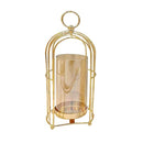 Elegant Glass Craft Metal Candleholder Wedding Table Centrepiece 15*38 cm (Ctn Box 12 units)
