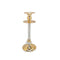 Elegant Glass Craft Metal Candleholder Wedding Table Centrepiece 10*24/10*29/10*34 cm (Ctn Box 12 units)