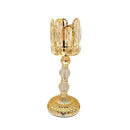 Engraved Design Elegant Metal Candleholder Wedding Table Centrepiece  15*40 cm (Ctn Box 12 units)