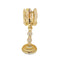 Engraved Design Elegant Metal Candleholder Wedding Table Centrepiece  15*40 cm (Ctn Box 12 units)