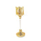 Engraved Design Elegant Metal Candleholder Wedding Table Centrepiece  14*38 cm (Ctn Box 12 units)