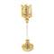 Engraved Design Elegant Metal Candleholder Wedding Table Centrepiece  14*48 cm (Ctn Box 12 units)