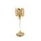 Engraved Design Elegant Metal Candleholder Wedding Table Centrepiece  13*33 cm (Ctn Box 24 units)