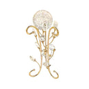 Engraved Design Elegant Metal Deco Craft Wedding Table Centrepiece  13*30 cm (Ctn Box 12 units)