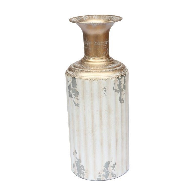 Home Decor Tabletop Gold Abstract Metal Vase 11.5X40 cm  (Ctn Box 10 units)