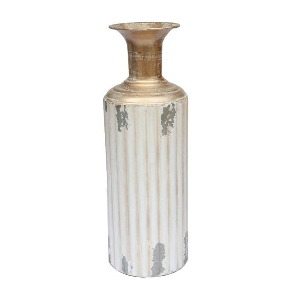 Home Decor Tabletop Gold Abstract Metal Vase 11.5X45 cm  (Ctn Box 8 units)