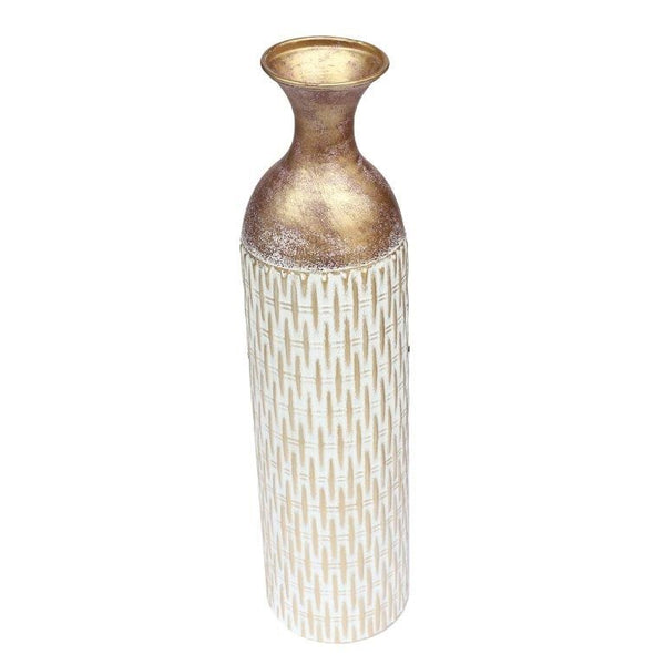 Home Decor Tabletop Gold Abstract Metal Vase 9X54 cm  (Ctn Box 10 units)